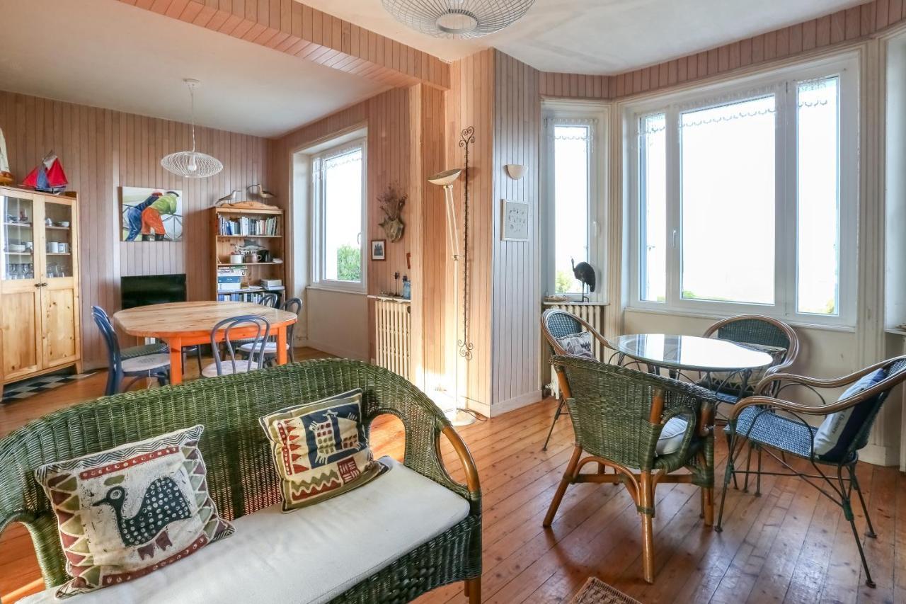 Cabestan - Maison De Famille Au Coeur Du Bourg - Vue Mer การองเทค ภายนอก รูปภาพ